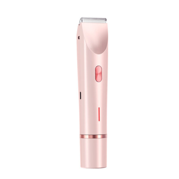 2 In 1 Hair Remover Women's Double Head Shaver Private Pubic Hair Trimmer Electric Razor Wet Dry Electric Body Hair - Image 9