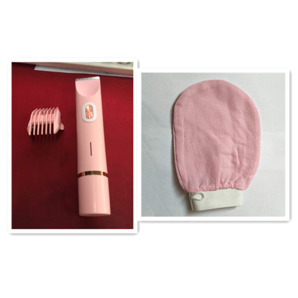 2 In 1 Hair Remover Women's Double Head Shaver Private Pubic Hair Trimmer Electric Razor Wet Dry Electric Body Hair - Image 8